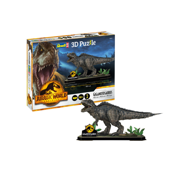 Revell Jurassic World; Giganotosaurus 3D Pússla