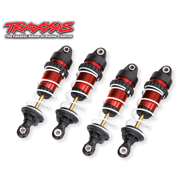 Traxxas Shocks GTR Long Complete Red Mini Maxx