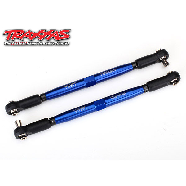 Traxxas Toe Links Alu Blue 158mm Adjustable (2 stk. ) X-Maxx